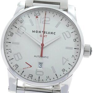 MONTBLANC Time walker GMT Silver Dial Automatic Men's Watch